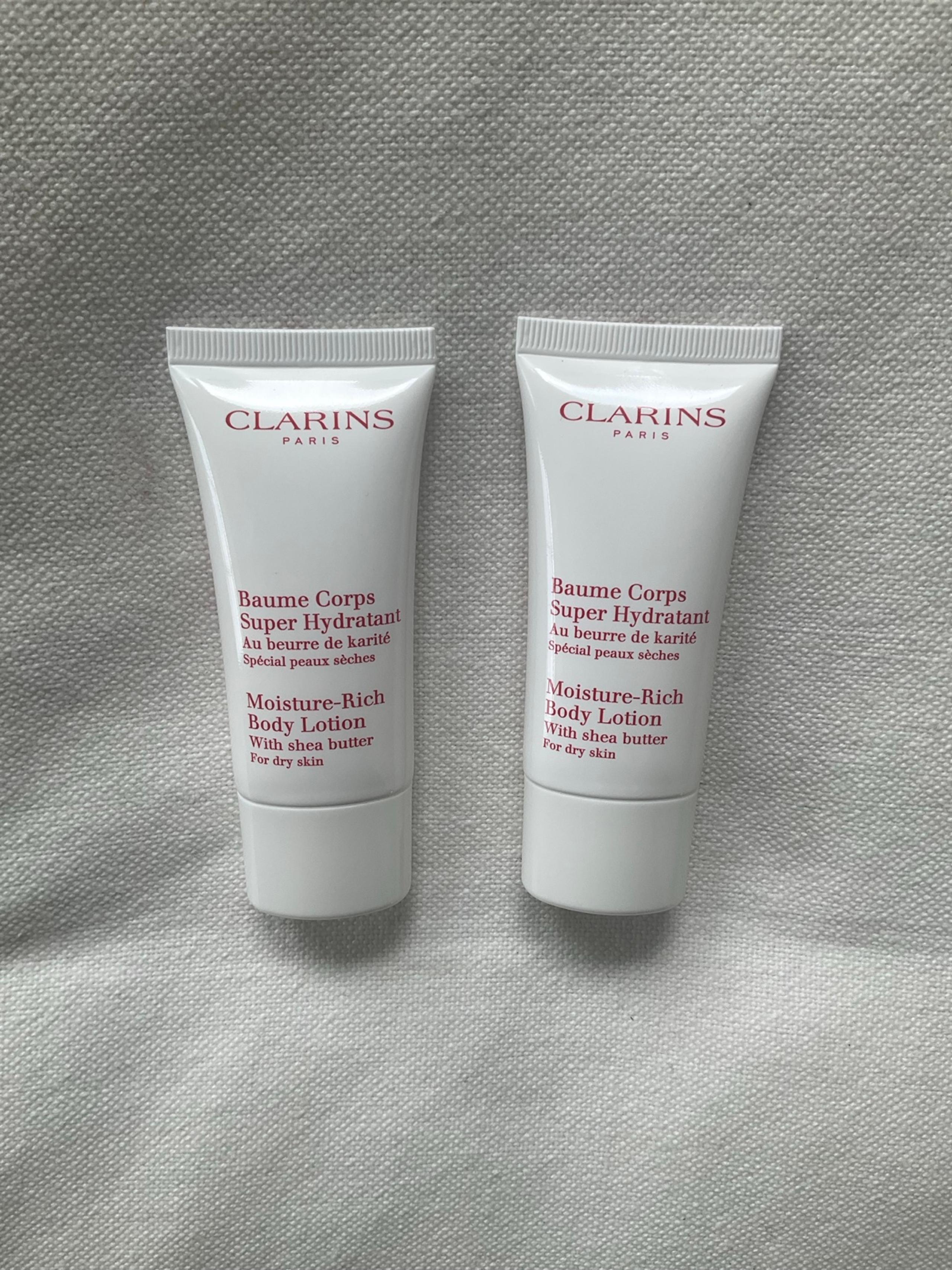Clarins Moisture-Rich Body Lotion With Shea Butter For Dry Skin.
Set Of 2 Trial