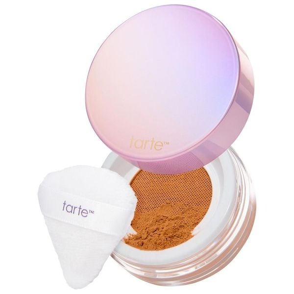 Tarte Creaseless Setting Powder with Puff - Cinnamon New