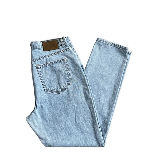 B4 90s VTG Calvin Klein Jeans Light Wash Denim High Rise Mom Jeans