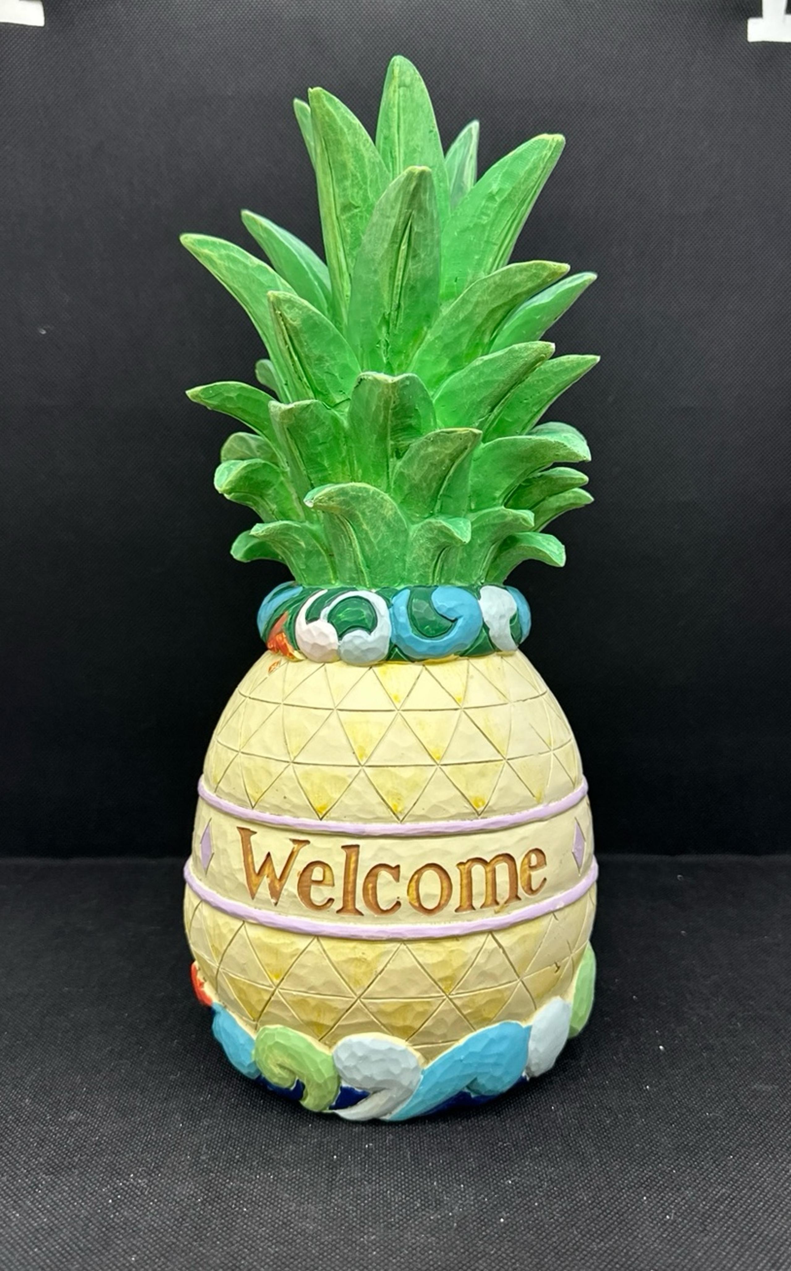 Jim Shore Lowes Welcome Pineapple