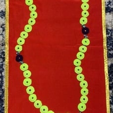 Rosary Tapestry Handmade