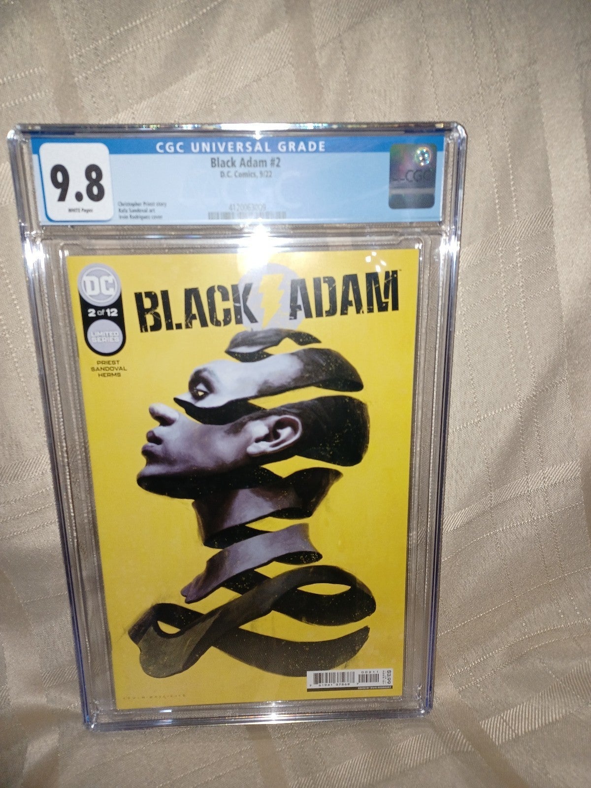 #2 9.8CGC BLACK ADAM!
