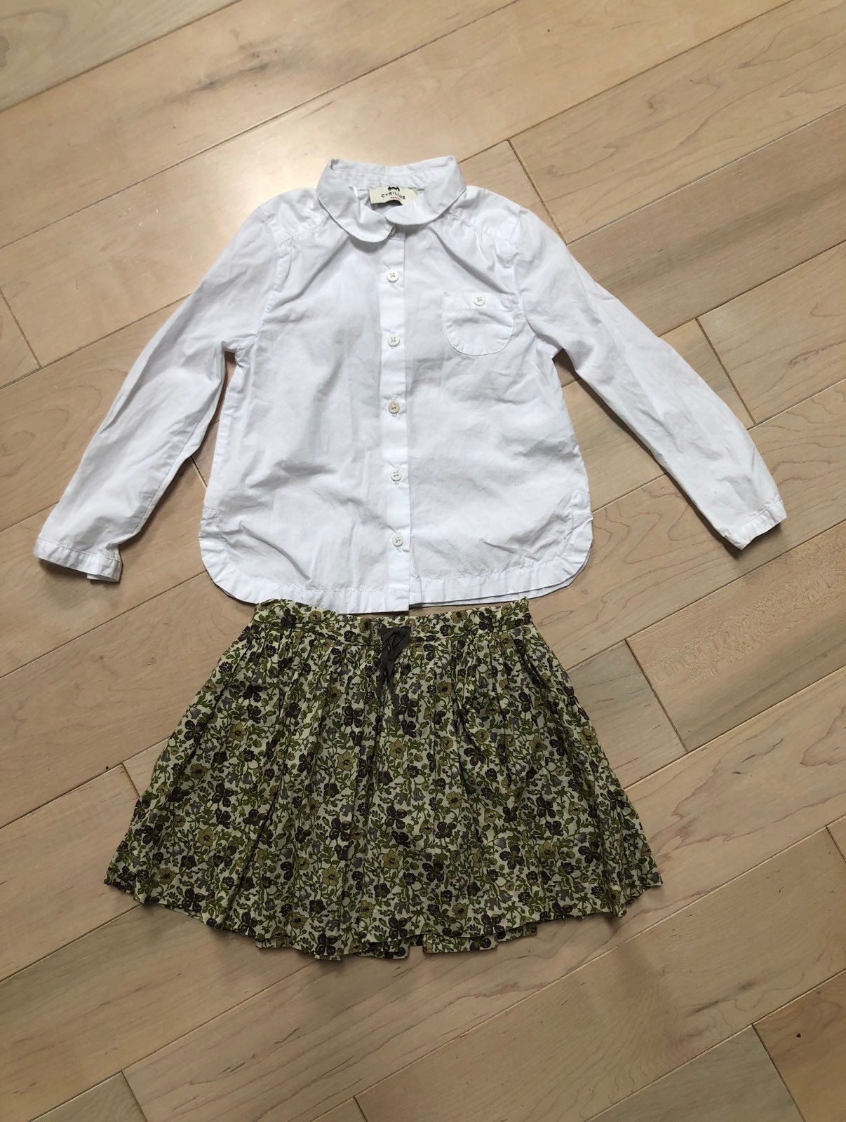 Marie chantal cyrillus paris skirt blouse 3