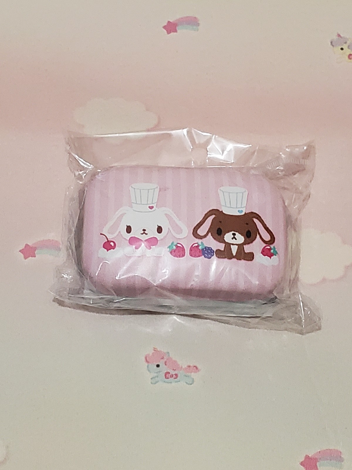 Sanrio Sugarbunnies accessory case with mirror