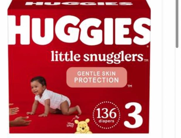Huggies Plus Diapers Size