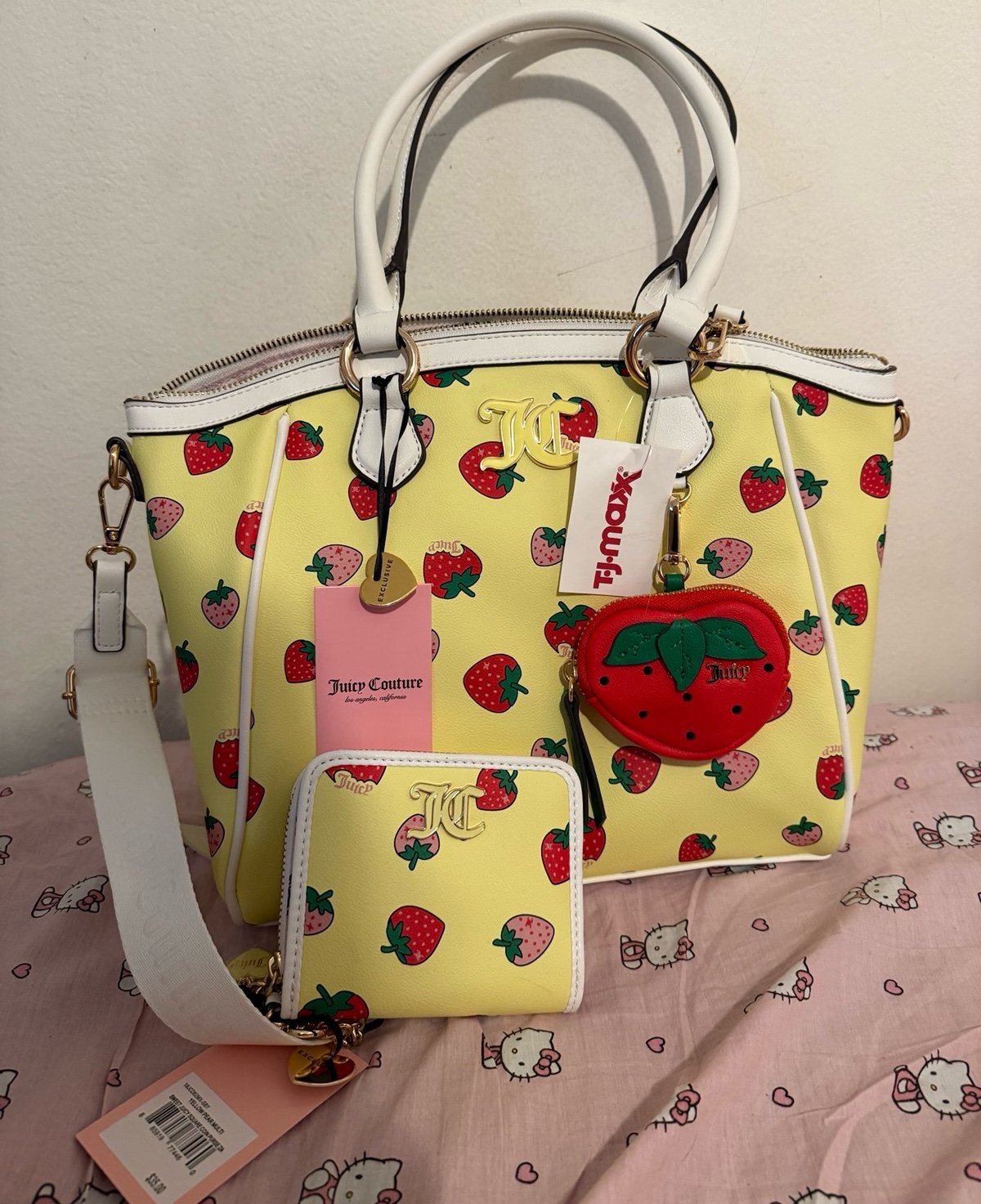 Juicy Couture Yellow Tote Bags | Mercari