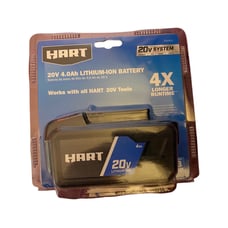 Hart HPB03 20-Volt Lithium-Ion 4.0Ah Battery