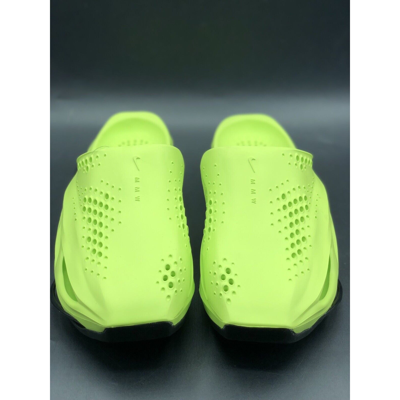 Nike x MMW 005 Slides Volt/Black - DH1258-700 - Men's Size 13