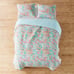 NWT KAROLA FLORAL QUILT SET - FULL/QUEEN LEVTEX HOME