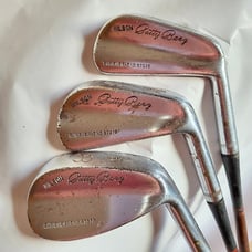 Vintage Lot of 3 Wilson Patty Berg Signature Model Irons 4 6 8 Irons Women's RH