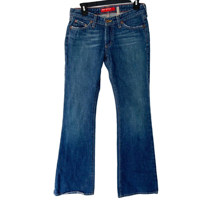 Big Star Flary Jeans Womens Size 27 Upcycled Cotton Denim Blue Made In USA