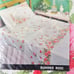 Vintage Cannon Summer Rose cottage core Muslin Sheet Double 81 X 108