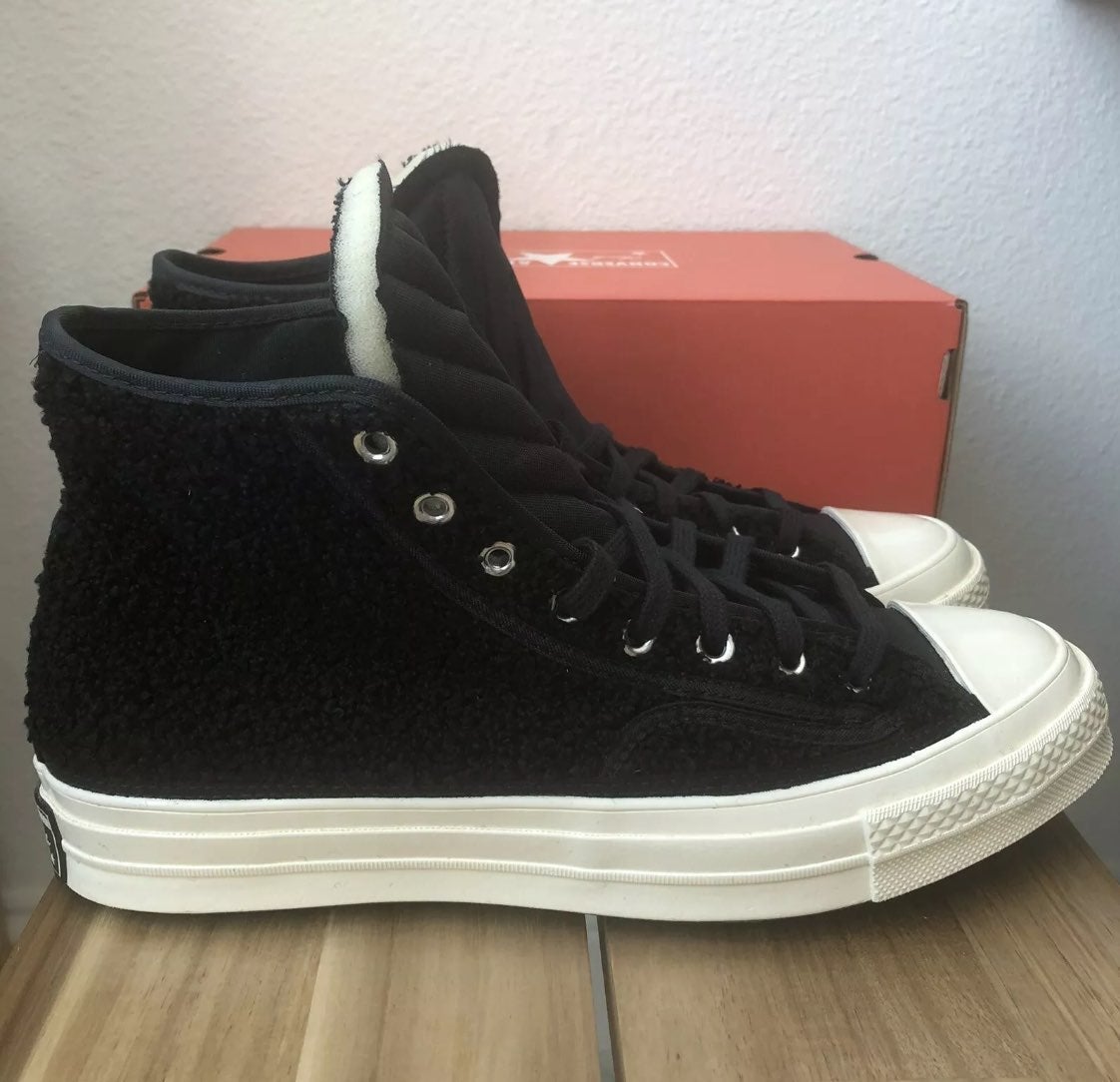 Converse Chuck 70 Sherpa Cozy Utility Hi Men’s Shoes Size 9
