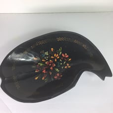 Japanese Floral Mother Of Pearl Bowl
