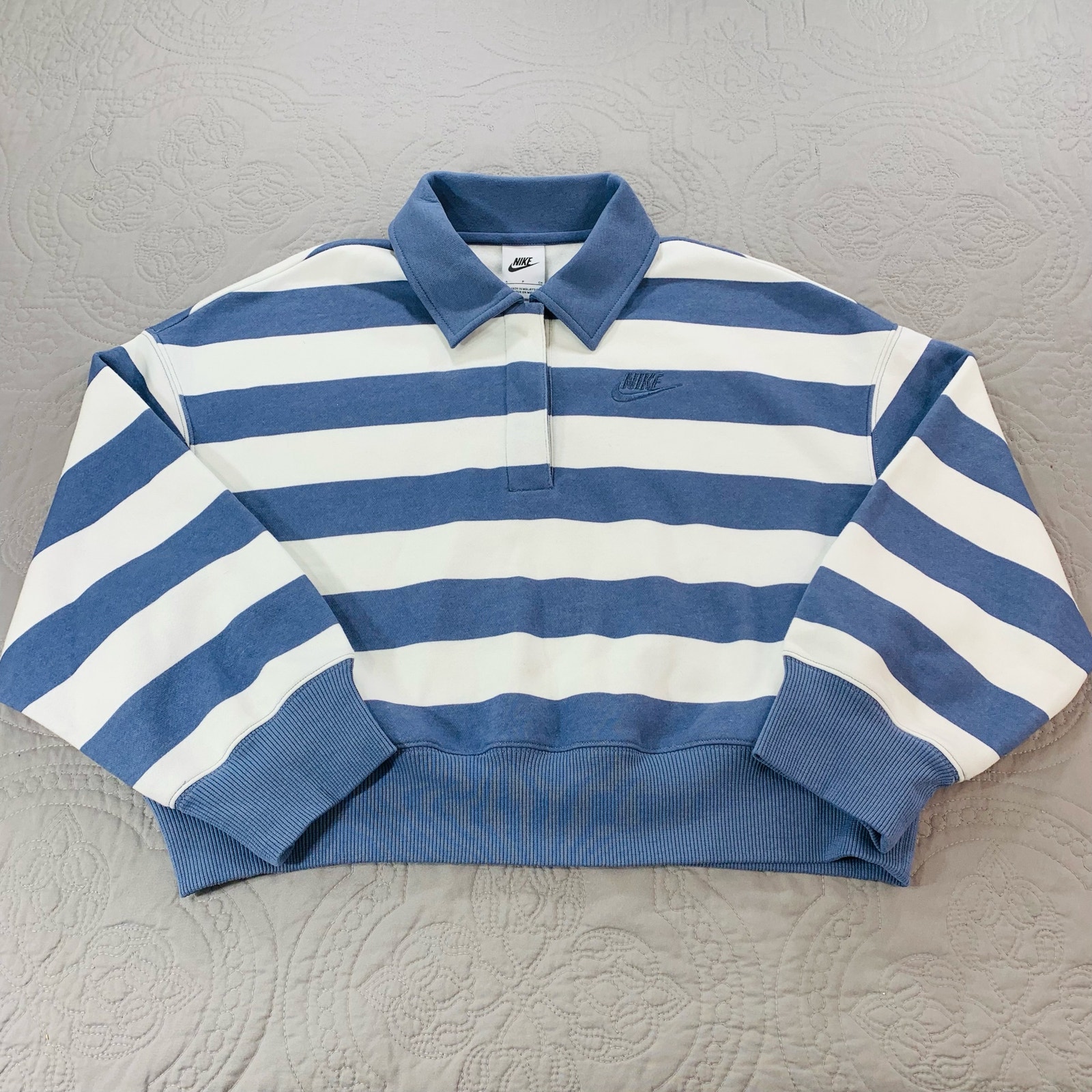 Nike collared sweater sale