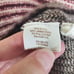FREE PEOPLE Womens Sweater Large Lambs Wool Tunic Stripe Chunky Knit Bat Wing