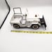 Tonka Toys 1960s White Jeep AA Wrecker Plow Truck Good Condition Vintage