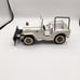Tonka Toys 1960s White Jeep AA Wrecker Plow Truck Good Condition Vintage