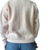 Vintage Lambswool Angora Rabbit Hair Cardigan Sweater Pink Size Medium Soft