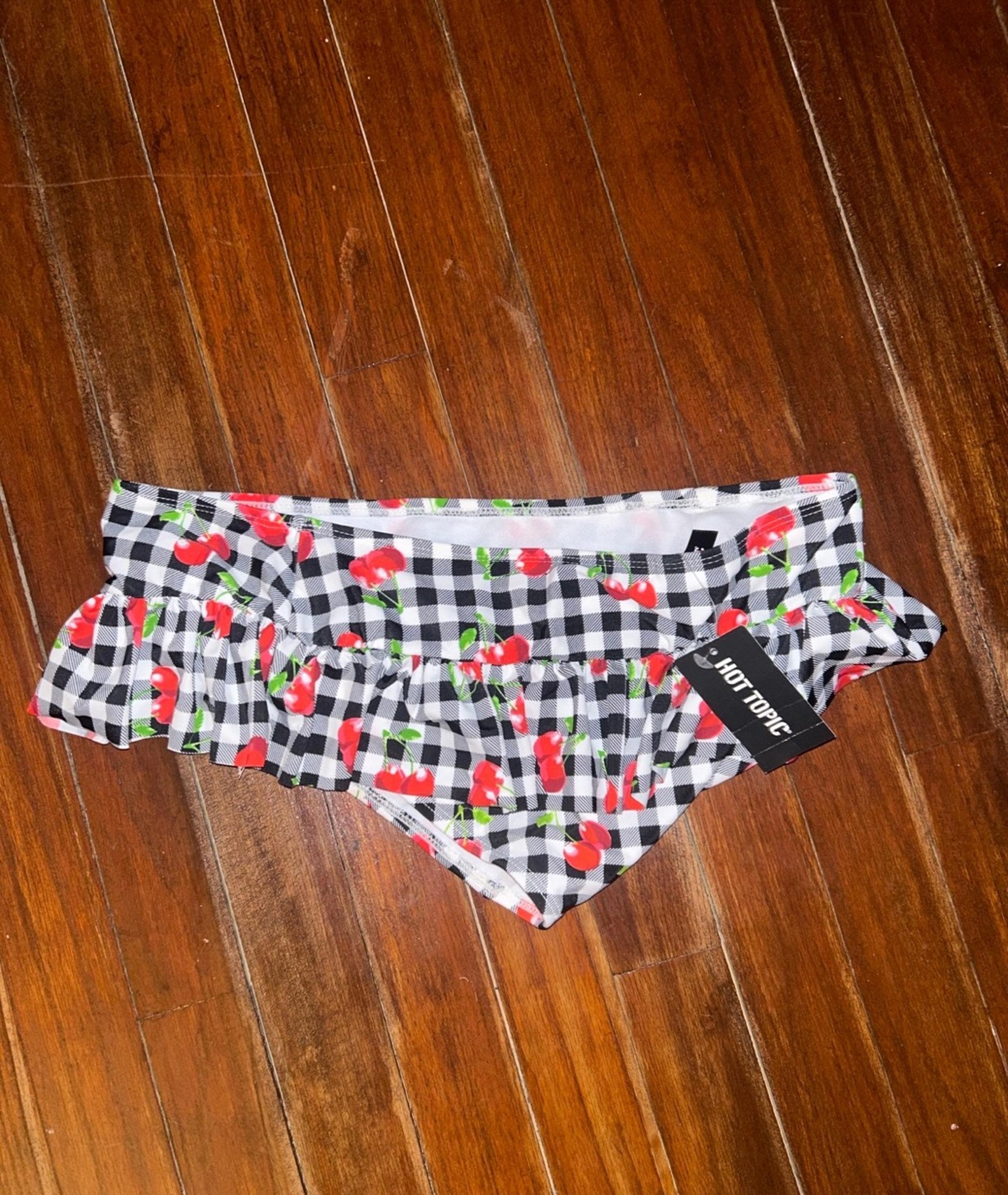 Cherry Bikini Bottom Hot Topic Women Large