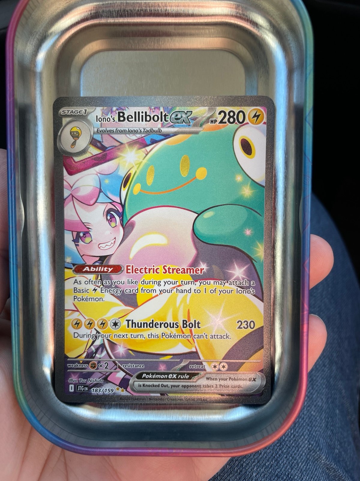 Pokemon Journey Together Iono’s Bellibolt Ex