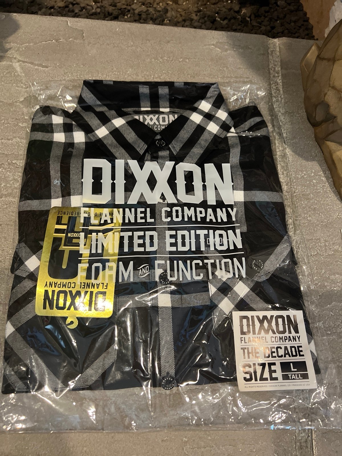Dixxon sold out The Decade LT flannel