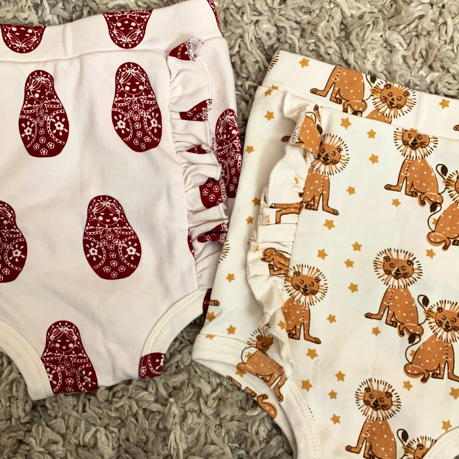 NWOT Kate Quinn Ruffle Bloomers Shorts 18-24 months