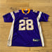 Reebok Vikings Peterson Jersey Size 50 Medium