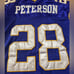 Reebok Vikings Peterson Jersey Size 50 Medium