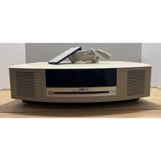 Bose Wave Radio CD Player AWRCC2 - Platinum White with Bluetooth Adapter