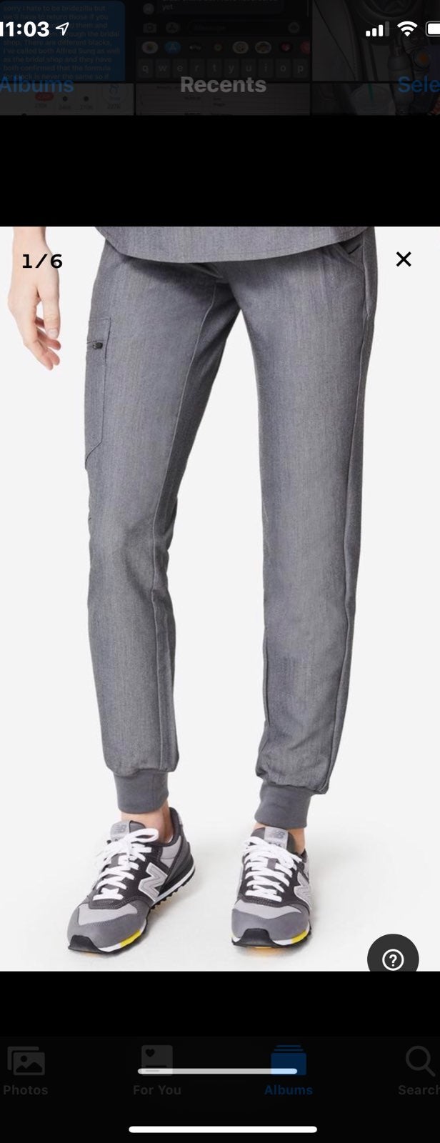 Figs Scrub Pants Petite L