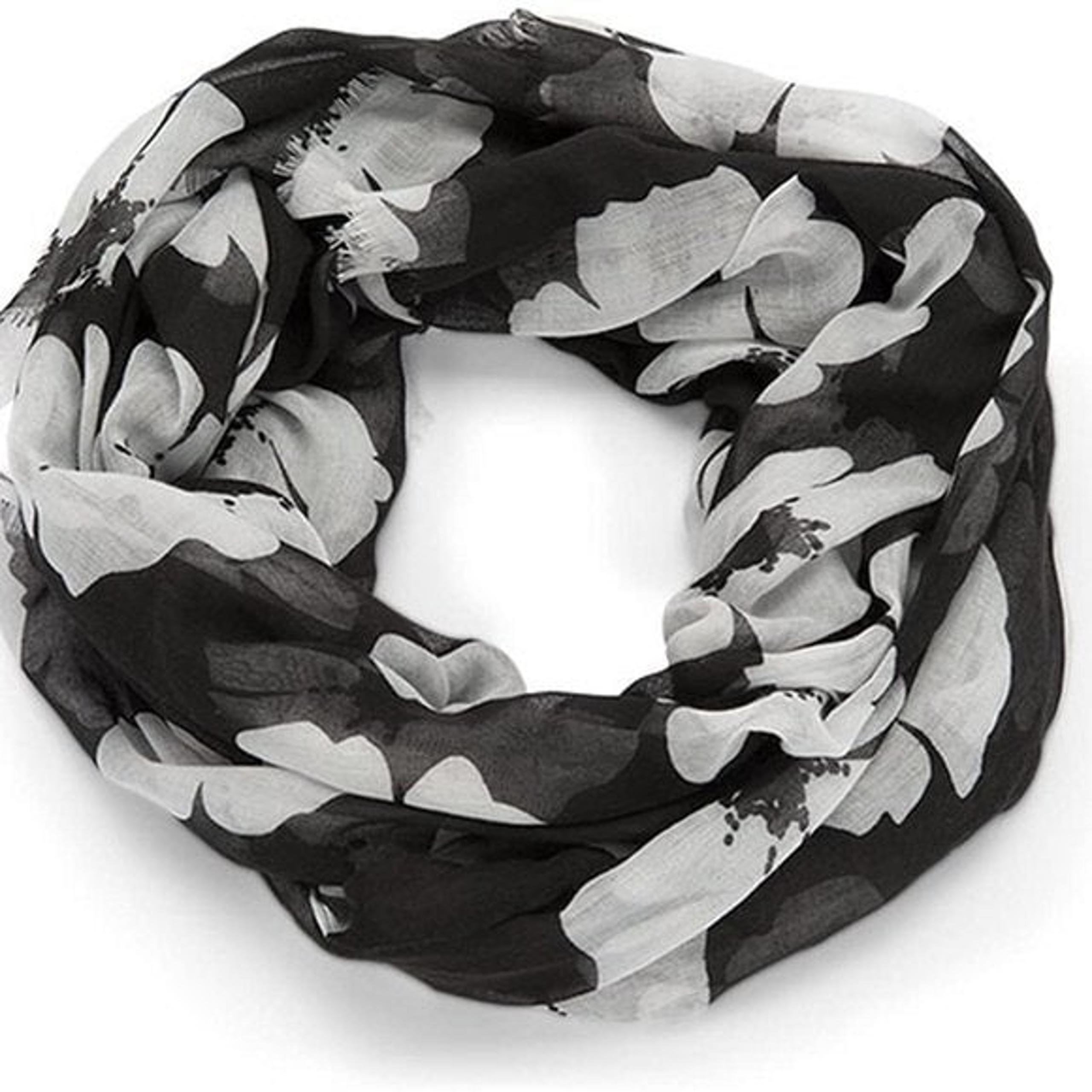 Thirty-One 31 White Poppy Avenue Scarf New in Bag
