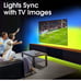 Immersion TV LED Backlight Without Camera