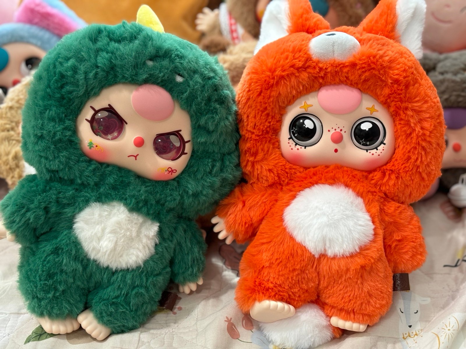 Babythree 400% (Dinosaur and Fox)