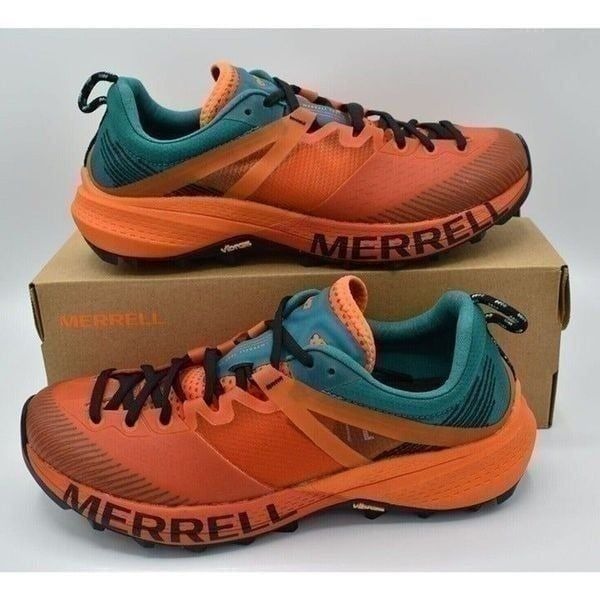 Merrell Womens Size 11 MTL MQM Tangerine Mineral Outdoors Hiking Shoes Sneakers