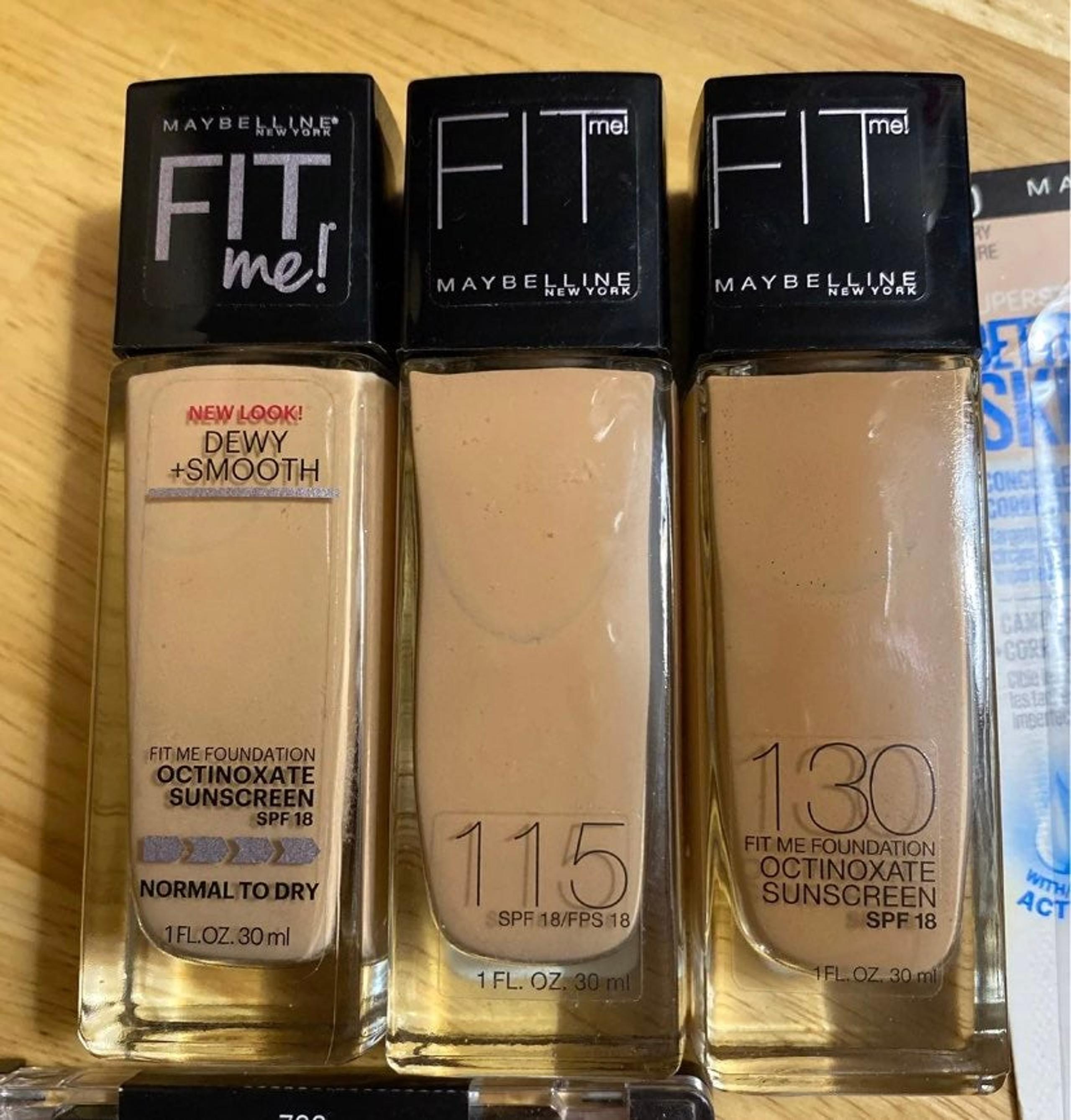 Maybelline and Revlon Makeup bundle