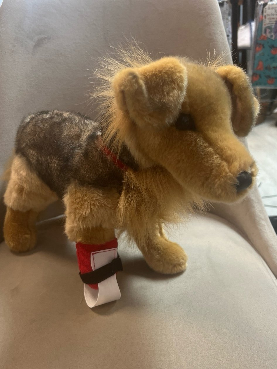 Douglas Toys Rescue Pups Bingley Sheperd Mix Jamaica 18 Standing