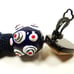 TORY BURCH Wood Ceramic Bead & Dark Blue Tassel Clip On Earrings