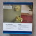 First Secure by Schlage Deadbolt and Keyed Entry Hawkins Knob in Bright Brass