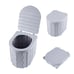 Cabin Tent Family Camp Foldable Camping Travel Toilet Outdoor, Portable (Black)
