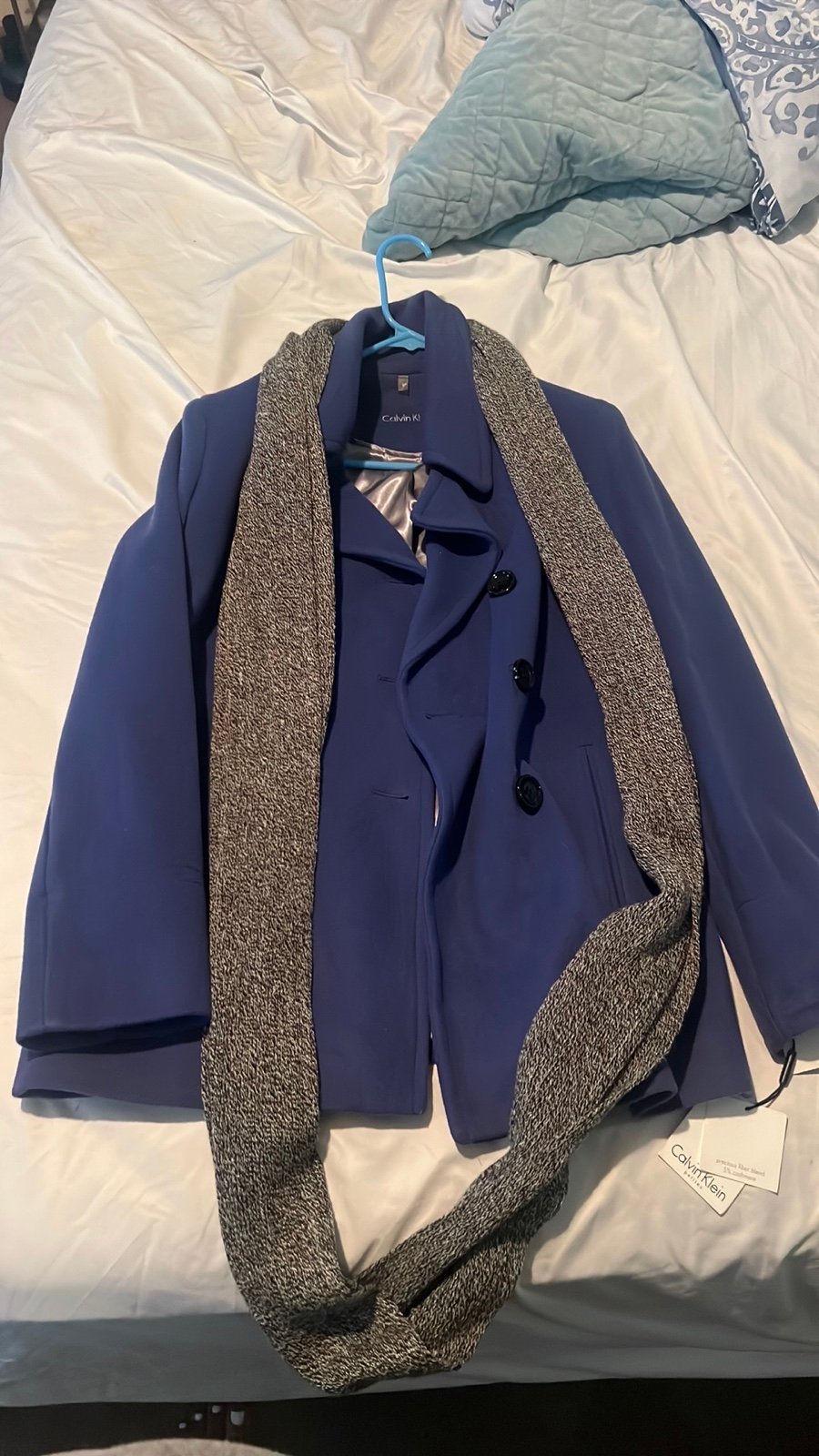 Calvin Klein pea coats