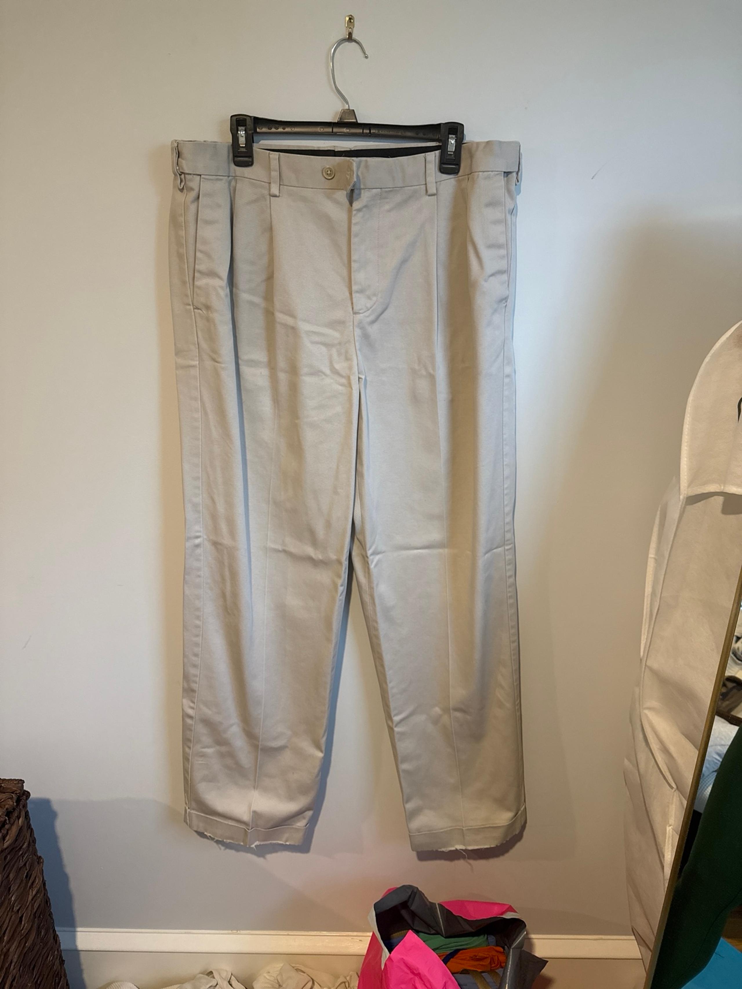 Croft and barrow khaki pants size 36x34 men’s