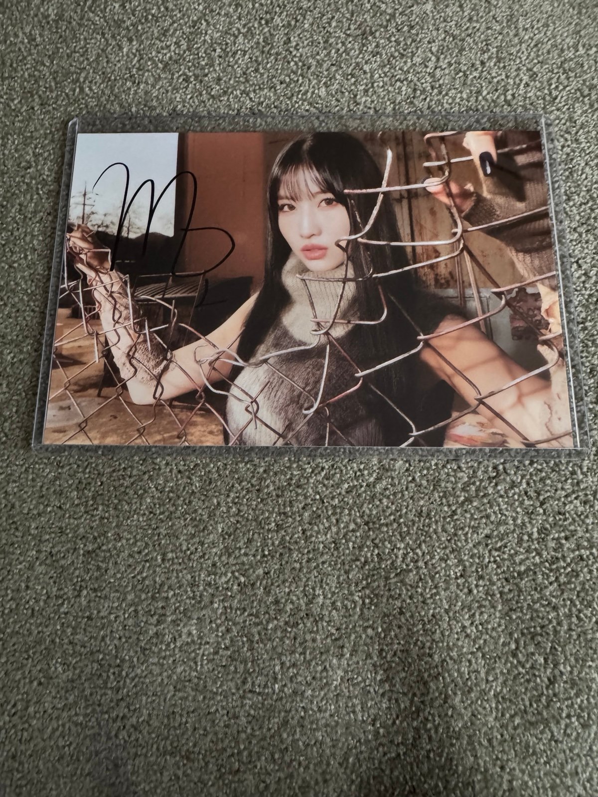 Momo signed ready to be photo