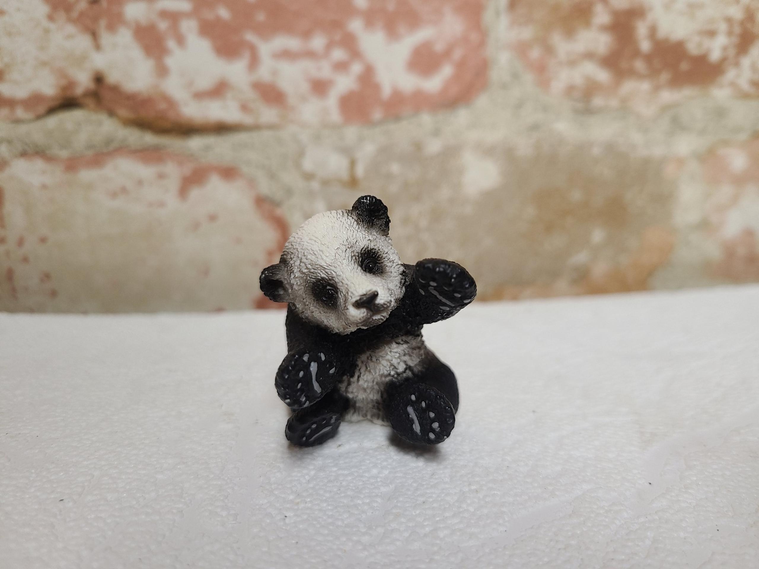Adorable Schleich Retired Baby Panda
