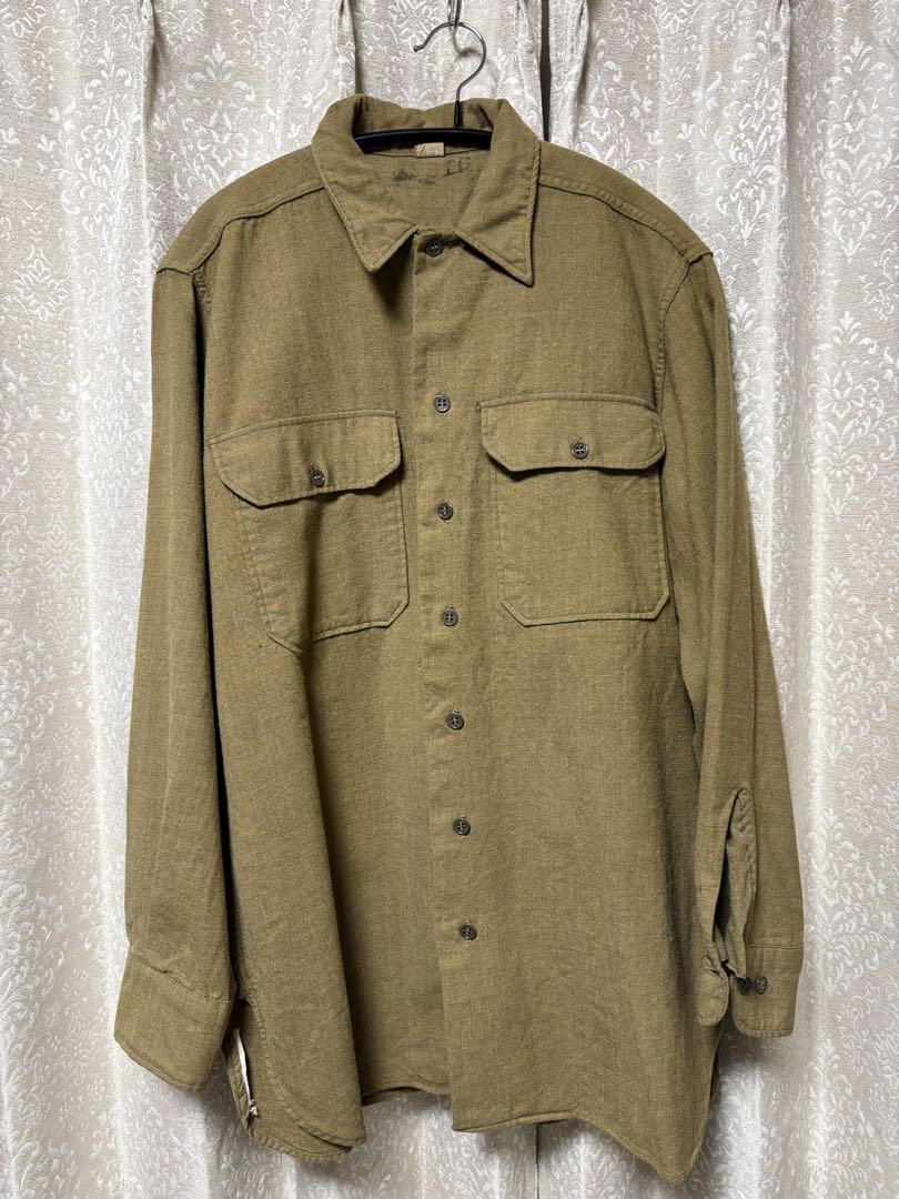 50s Military Wool Shirt