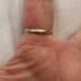 NATIVE/VINTAGE - Teardrop Design Green TURQUOISE Stamped 925 Ring