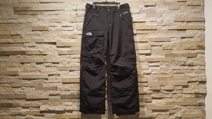 North Face Black Ski Snowboard Snow Winter Pants Womens Small Waterproof Ladies