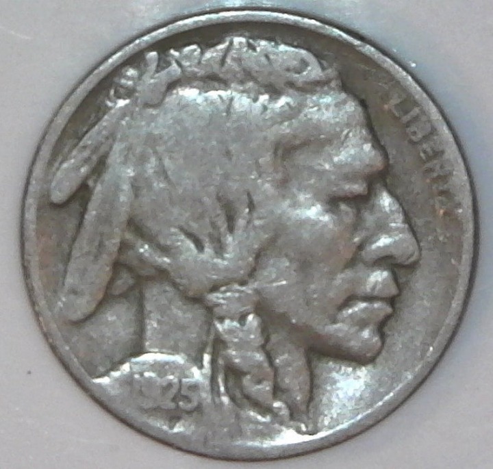 1925 S BUFFALO NICKEL RATED VG - VF-20 - RARE KEY DATE