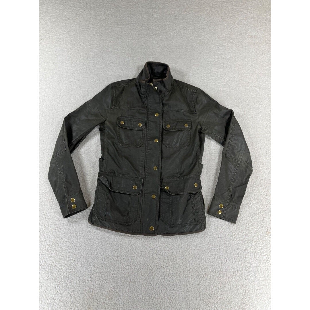 J. Crew Downtown Field Style 19034 Women's Size XXS Green Jacket
