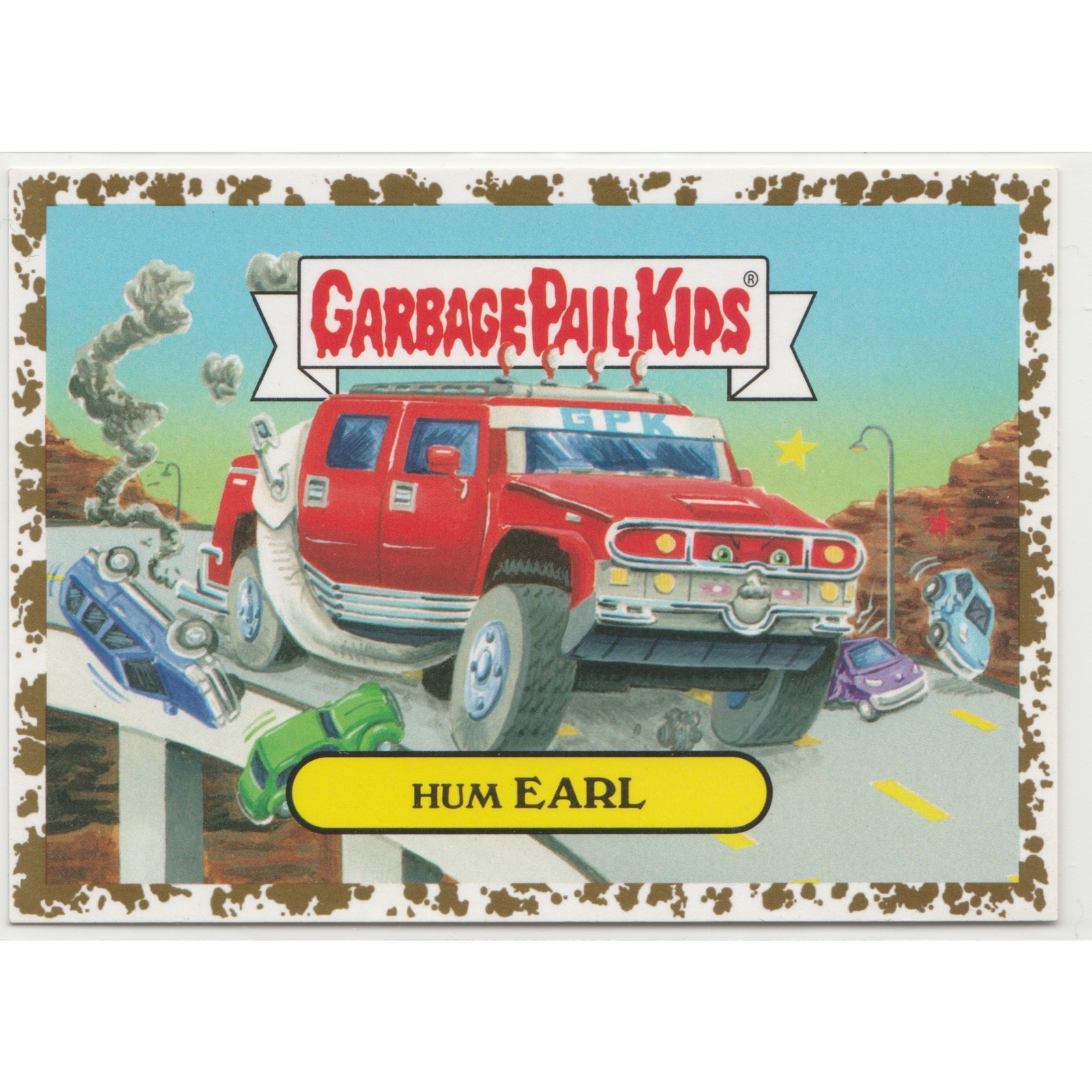 SP 27/50 Fool's Gold Hum Earl #4a Garbage Pail Kids GPK 2016 American Apple Pie